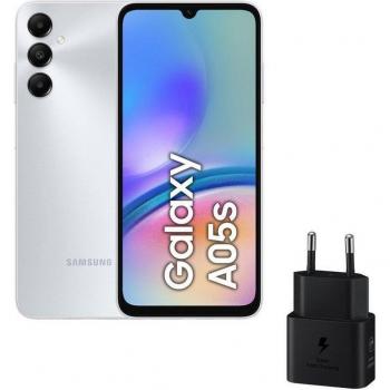 Samsung Galaxy A05s 4/64GB Plateado con Pantalla de 6,7 y Procesador Octa Core