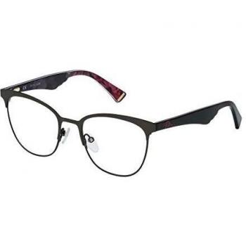 Police VPL417510K59 Gafas, Shiny Gun W/Shiny Black Parts, 51/19/140 para Mujer
