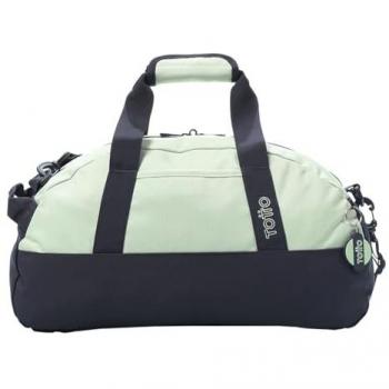 Totto Bolsa de Deporte y de Viaje Active S Verde Meadow Mist - Ajustable Al Hombro - Bolsillos Estratégicamente Ubicados - Comodidad y Practicidad, Dimensiones: 47 x 25 x 19
