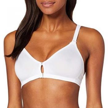 Triumph Triaction Fitness Women's Racerback Sports Bra, White, 90B