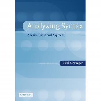 Lexical-Functional Syntax Analysis Guide