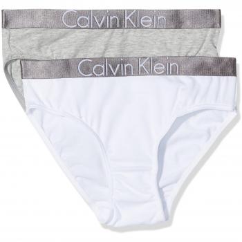 Calvin Klein 2 Pack Bikini Girl'S 2 Braguita, Multicolor