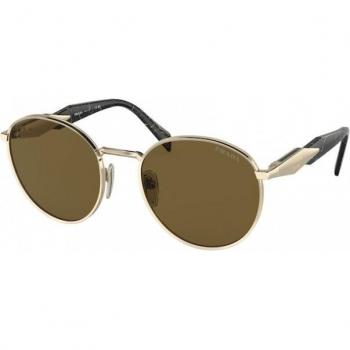 Prada PR 56ZS Asian Fit ZVN01T Women’s Sunglasses Gold Size 54
