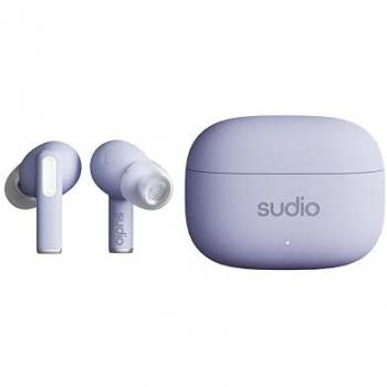 Auriculares In-Ear Sudio A1 Pro Bluetooth® Estéreo Púrpura con Cancelación de Ruido y Estuche de Carga