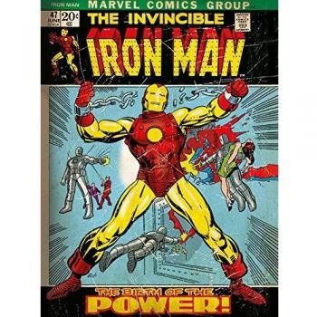 Canvas Marvel Retro Iron Man Retro 30X40