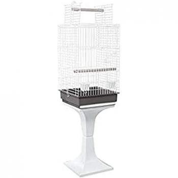 VOLTREGA Jaula Loro 835 Blanca + Pie 1 Unidad 500 g