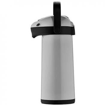 Termo Airpot Helios de 1,9 litros, plástico gris/negro, con rotación 360° y manejo con una sola mano