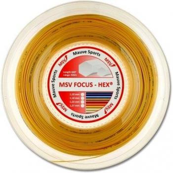 Bobina de Cordaje MSV Focus-HEX 200m - Amarillo