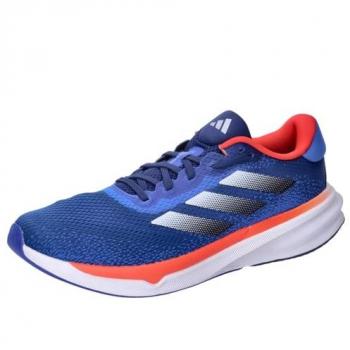 adidas Supernova Stride Neutral Running Shoe Men - Characteristics: Cobalt Blue color, size 9 male, designed for road running, features neutral cushioning and support
