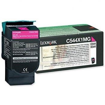 Lexmark C544X1MG - Toner Magenta Extra High Yield - Pages 4.000 - Warranty: 1Y