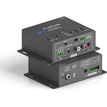 Amplificador de Audio Digital Purelink PT-AA220 - 2x 20W, Color Negro