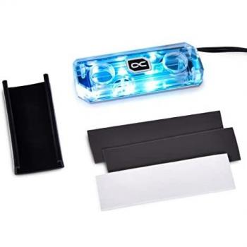 Alphacool HDX Apex Acrylic aRGB M.2 2280 SSD Cooler - Water Cooling System