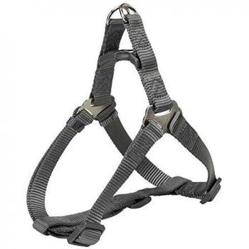 Arnés Trixie Petral New Premium Grafito, arnés para perros, material de alta calidad, diseño ergonómico, ajustable, con acolchado suave, color grafito