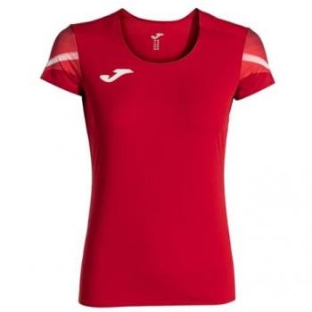 Camiseta de manga corta mujer Joma Elite IX roja