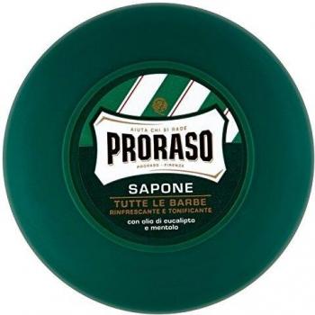 Jabón de afeitar en bote, de Proraso, con mentol y eucalipto, 75 ml
