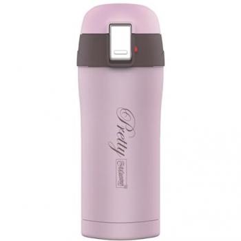 Termo Térmico Rosa 300 ml Acero Inoxidable con Aislamiento al Vacío