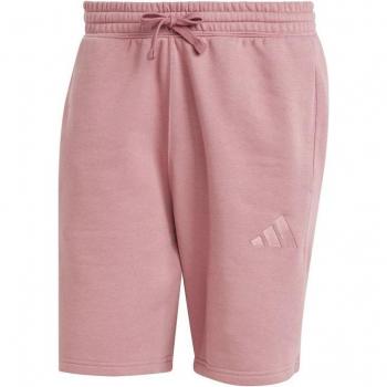 Pantalones cortos Adidas All Season Fleece para hombre, color rosa, talla XXL