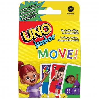 Mattel Uno Junior Move Juego De Cartas