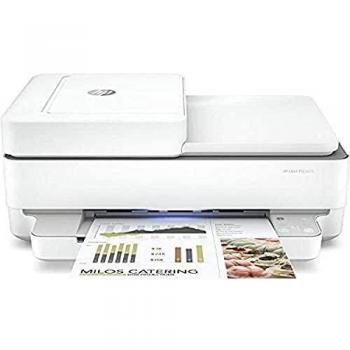 HP Envy Pro 6420 5SE45B, Impresora Multifunción Tinta A4, Color, Imprime, Escanea, Copia y Fax, Wi-Fi, USB 2.0, HP Smart App, Incluye 3 Meses del Servicio Instant Ink, Blanca