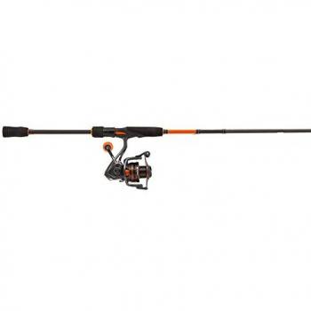 Mitchell Combo Traxx MX Spinning Negro - Juego de caña de pescar y carrete para pesca de trucha, ligero, moderno y elegante
