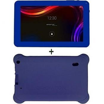 KIT Brigmton Tablet 9 910 QC 8GB 1GBRAM+Funda Azul