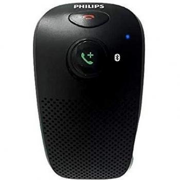 Philips Accesorio para Coche CAB22/00 - Manos Libres Portátil - Música - Llamadas, Mono, A2DP, AVRCP, 10 m, USB, Inalámbrico, Multipunto, Negro