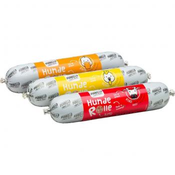 PURBELLO Salchicha para perros - Pack mixto II - 24 x 400 g
