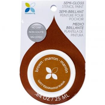 Momenta Artc Semi para el Cuerpo Brillante Pintura acrílica 25 ml marrón, Papel, Multicolor, 3 Piezas
