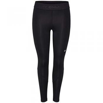 Only Onpgill Training Tights Curvy-Opus Mallas de Entrenamiento, Negro