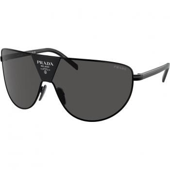 Prada PR 69ZS Asian Fit 1AB5S0 Men's Geometric Black Sunglasses