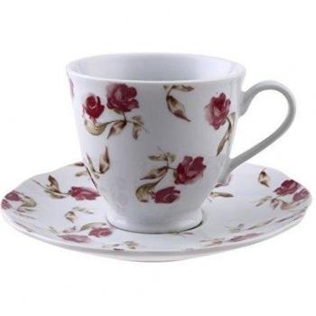 Brunchfield Abbey - Set 4 piezas para té en en porcelana, 200 ml