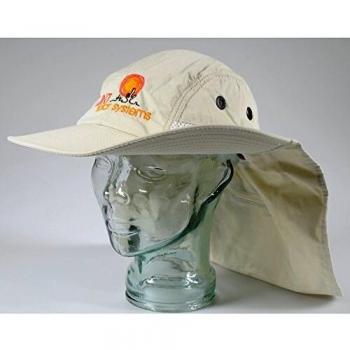 LUNT HAT Sombrero para el Sol con Protección UV y Visera Desmontable para la Nuca