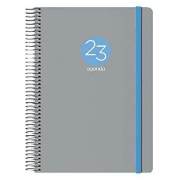 DOHE Agenda Anual 2023- Organizador Semanal - Cada Día Una Página - Tamaño Mediano 15 x 21 cm - Modelo