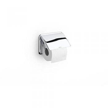 Roca A816720001 - Portarrollo con Tapa, Colección Hotels 2.0, Cromo Brillo