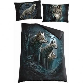 Spiral Gothic Multicolor Forest Guardians Bedding Set