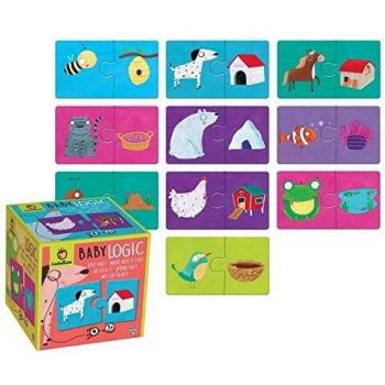 Ludattica 81851 Puzzle Infantil Donde Vives, Multicolor
