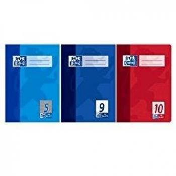 Cuaderno Oxford A5 5mm Cuadriculado, 32 Hojas, Color Turquesa