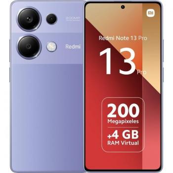 Xiaomi Redmi Note 13 Pro 8GB+256GB Morado, MediaTek Helio G99, Pantalla POLED FHD+ de 6.67 pulgadas con agujero, Tasa de refresco de