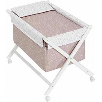 INTERBABY -Minicuna Universo Beige con Textil