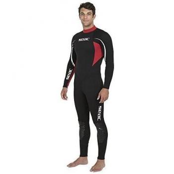 Traje húmedo completo Relax de Seac diseñado para hombre y mujer, con un grosor de 2,2mm y hecho en neopreno High Stretch Comfortable; pensado especialmente para la práctica del buceo de botella