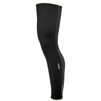 Q36.5 Uf Hybrid Shell Leg Warmer, piernas de Ciclismo Unisex Adulto, Unisex Adulto, 093.S, Negro, S