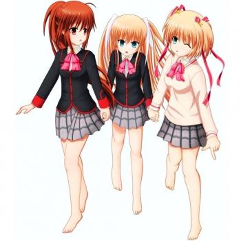 24x24 inch Little Busters! EX Silk Poster Seda Cartel CGSD-49E