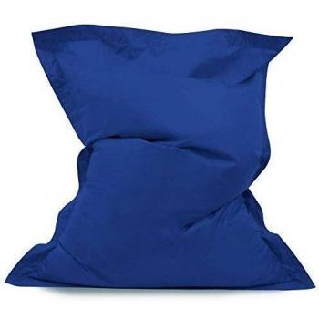 Puf Gigante Infantil Interior/Exterior 100x125cm - Resistente al Agua - Azul