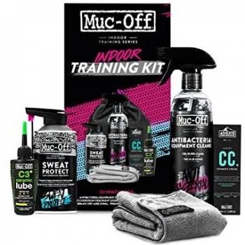 Muc-Off Kit Limpieza Entrenamiento Indoor Abrillantador, Sport, Multicolor (Multicolor), Talla Única