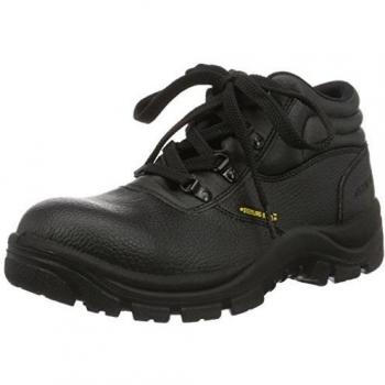 Sterling Safetywear Sterling Steel SS400SM - Botas de cuero para hombre, color negro, talla 43
