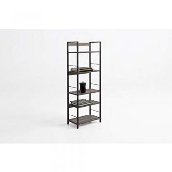 Kit Closet 2150033002 - estantería de metal kala 52 cm, café - negro/madera, 52 x 30 x 150