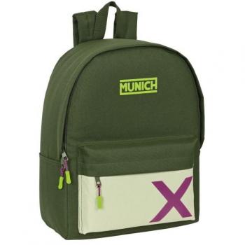 Mochila para portátil 14,1 Munich Bright Khaki 31x4x16cm