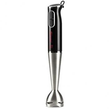 Batidora de Inmersión Girmi MX0300, 400W, Negro y Acero Inoxidable