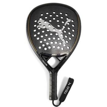 Puma Pala de Pádel Nova Pro Hyb - Adulto, Color Negro, Tamaño Único, Diseño Black White Gold
