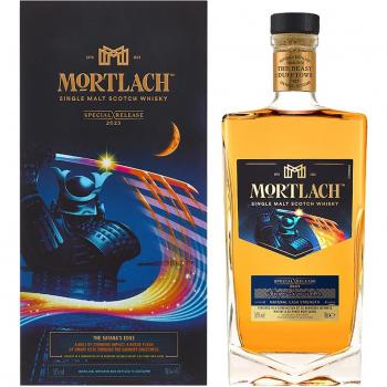 Estuche de Whisky Escocés Mortlach The Katana's Edge Single Malt Edición Especial 2023 58% Vol. 0,7l